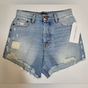 Modern American Jean Shorts Distressed Cut-off Shorts 6 (26)